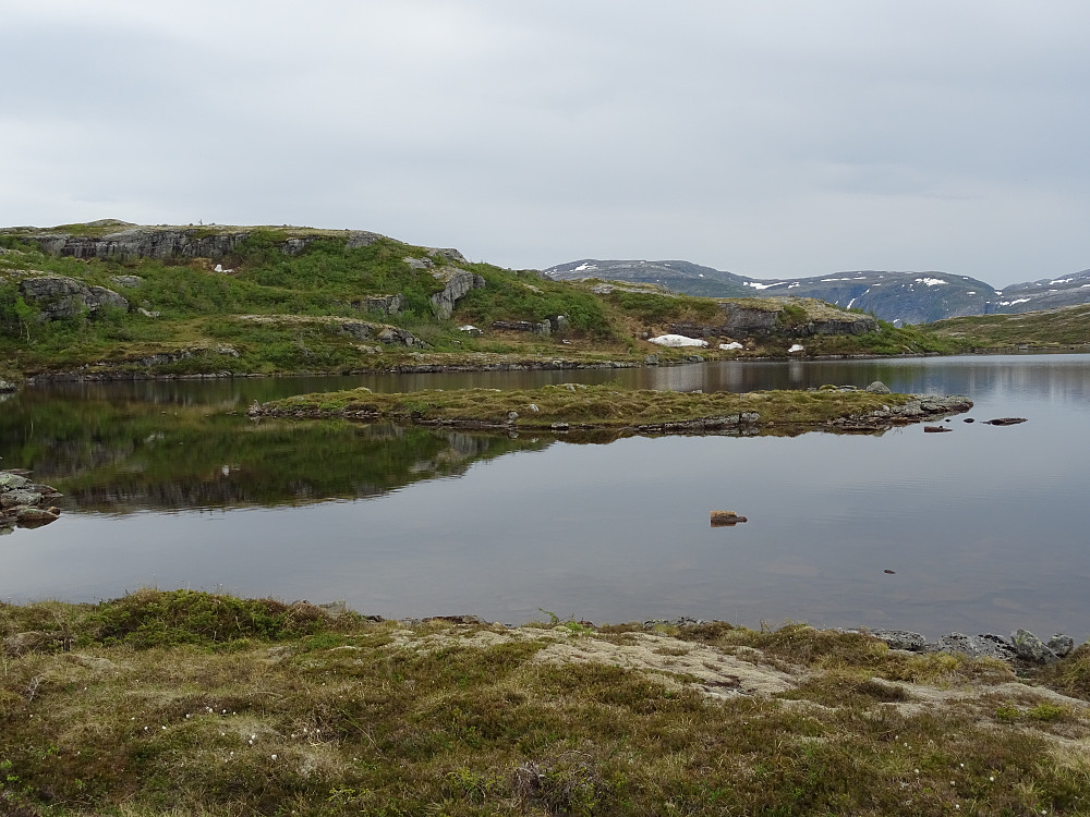 Namsos Kommune`s nordligste ferskvannsøy på Finnpertjønna