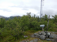 Toppen av Ørnkjellhaugen