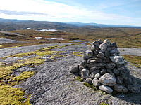 Toppen av Ersgardfjellet