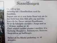 Info om Sisselfossen