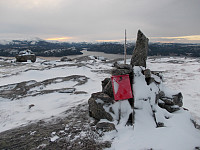 Otterøytrim på toppen av Skardfjellet