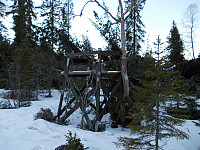 Jaktårn ovenfor Snustad