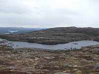 Storvatnet mellom Røyklifjelltoppene