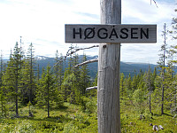 Toppen av Høgåsen