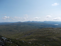 Utsikt mot Kjølhaugan