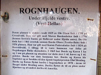 Info om Rognhaugen