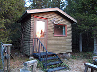 Lita hytte etter passering av Åsen