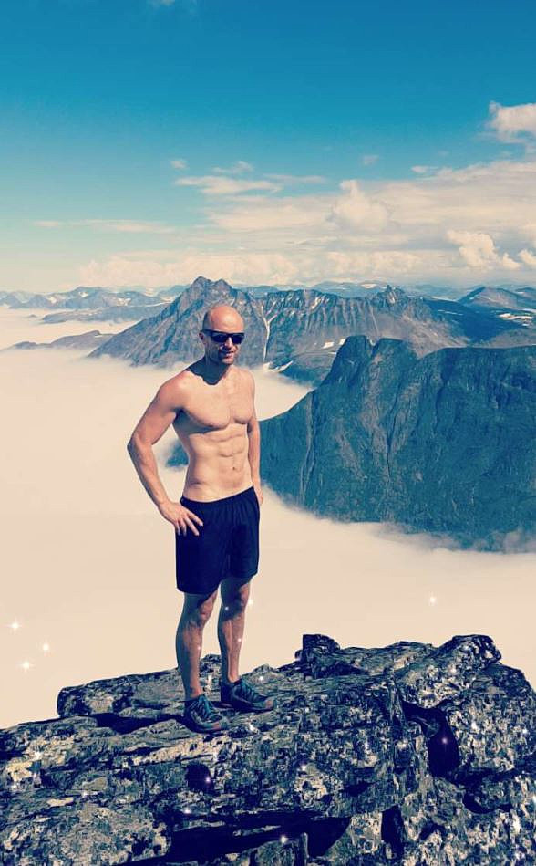 Endelig på toppen
