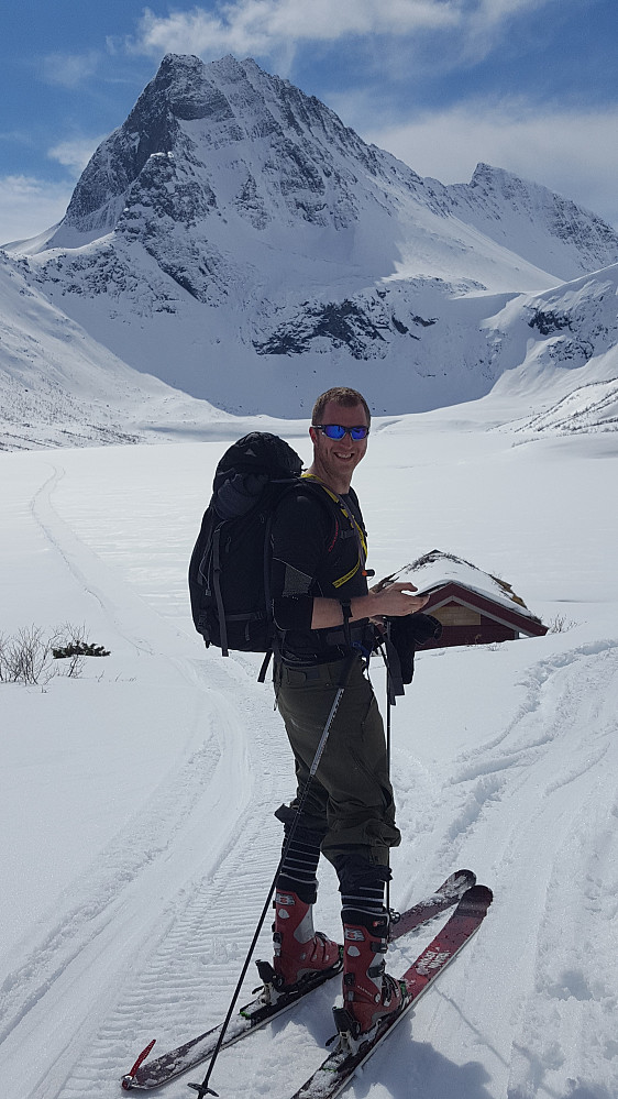 Stian koser seg