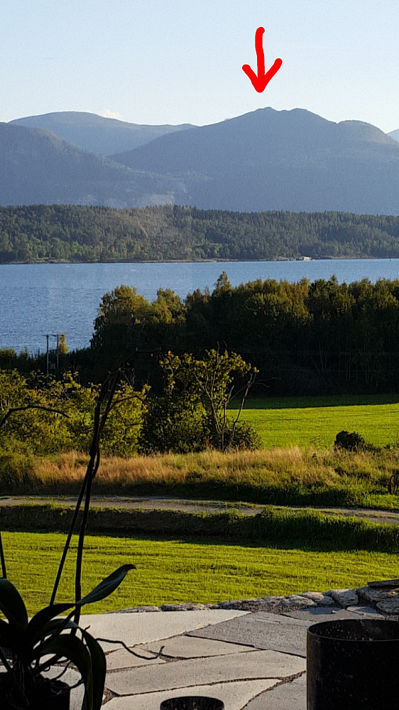 Lilleoksen sett fra stua