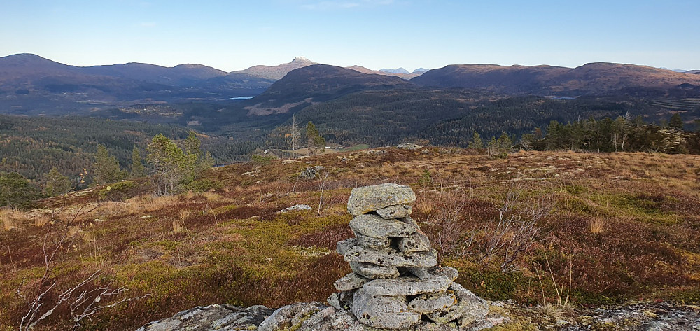 Øykjefjellet sett nordover