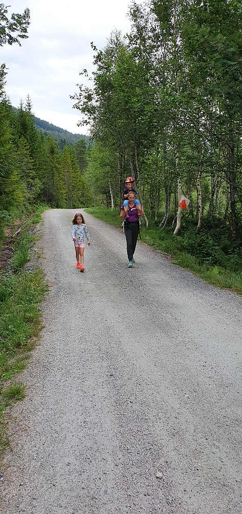 Hjem for å sove.