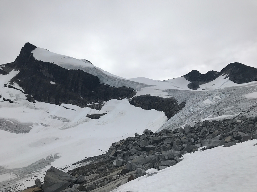 Storebjørn, Veslebjørn, Bjørnungen sett fra nedre del av bjørnbreen