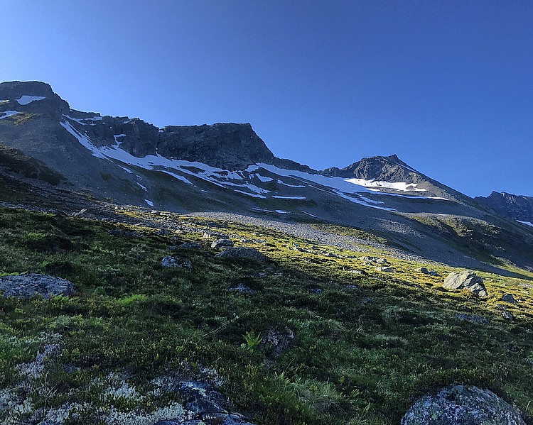 Flott fjellrekke
