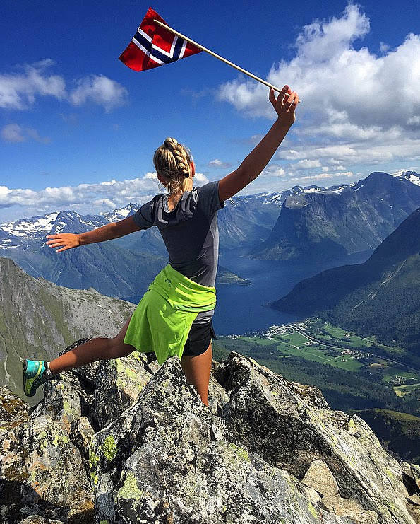 Fjellferie i Norge er toppen på lykke :)
