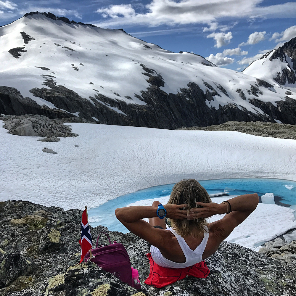 Sol, ferie og fjell må være toppen av lykke :)
