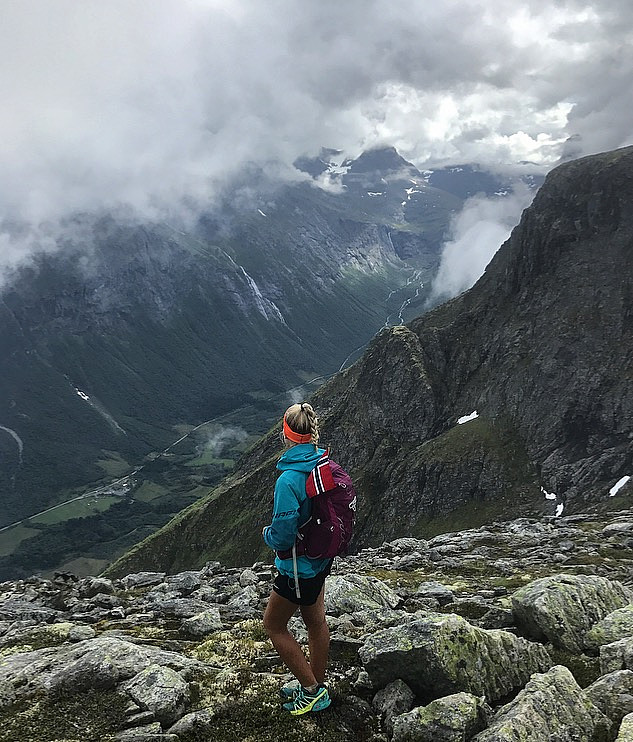 Trollstigen i skodda.
