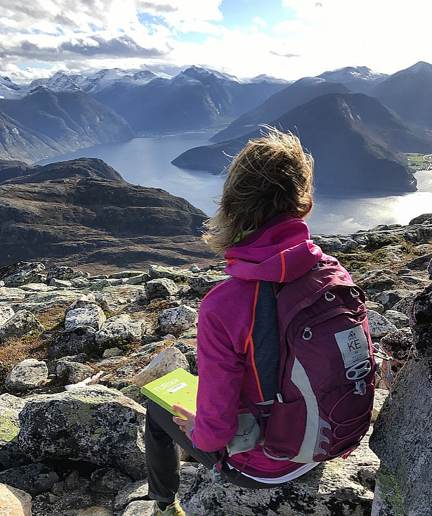 Fin utsikt til Sunndalen fra Flånebba