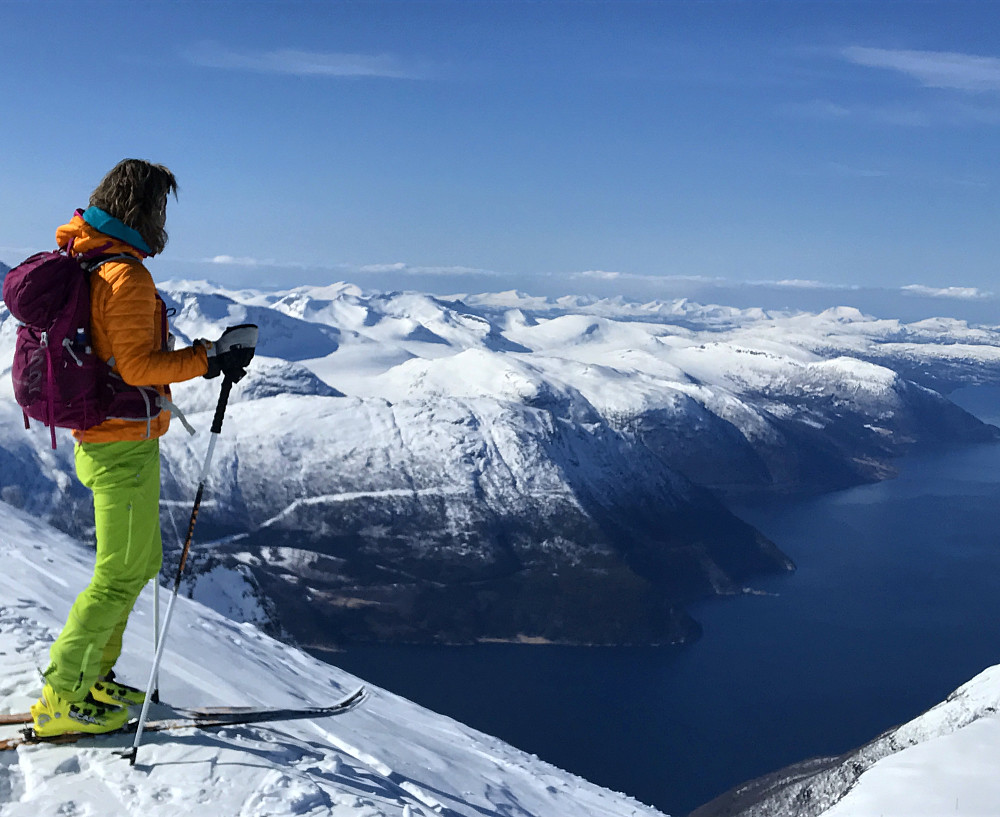 Flott utsikt