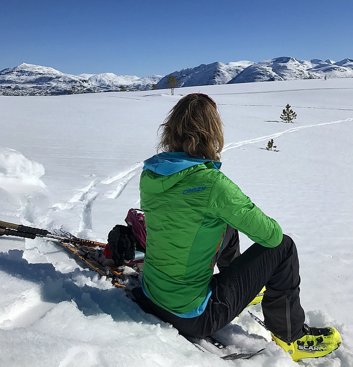 Fin skitur & lang pause i sola :)