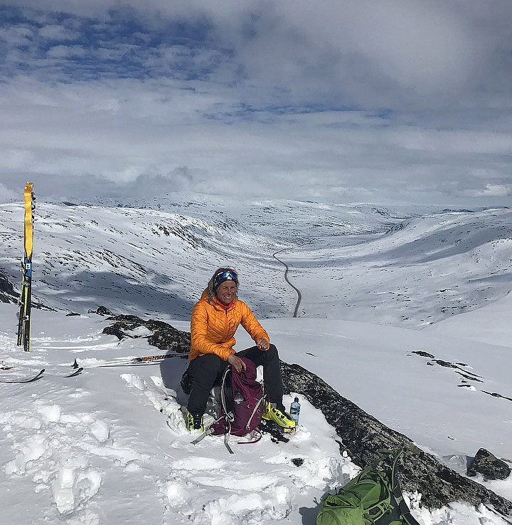 På Oppljosegga (1571 moh)