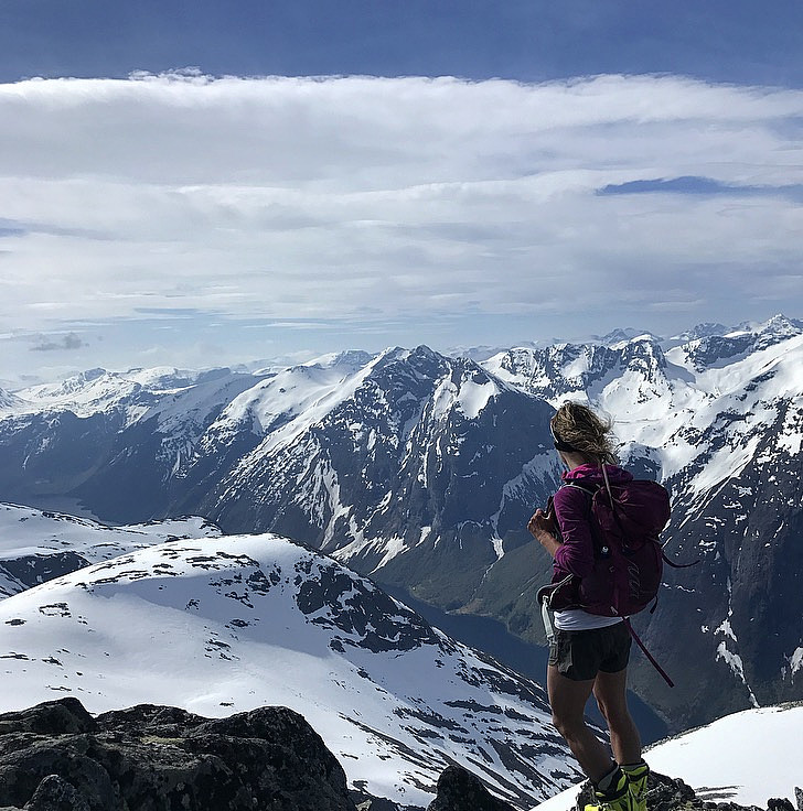 Flott utsikt til Eikesdalen