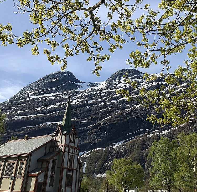 Fin vårstemning på Sunndalen...
Litlekalken