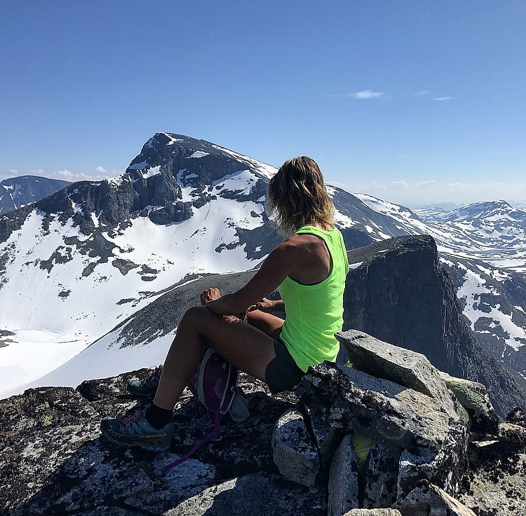 På Hårstadnebba (1550 moh)
Storkalken & Langrabbpiken