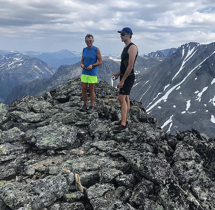 Johan & JP på Gråfonnfjellet