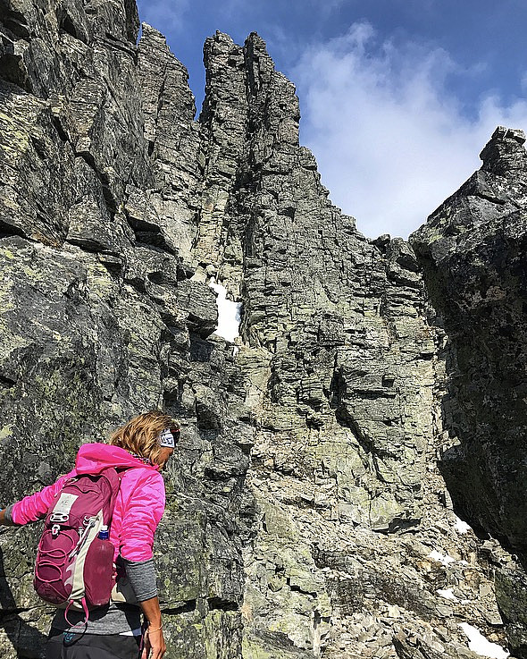 Stilige fjell...