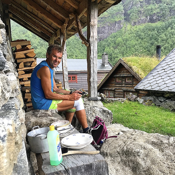 Pause på Brunstadsætra
