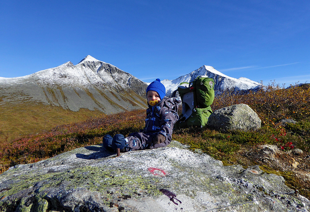 På Steinberget, med Klauvene og Kyrkjetaket bak.