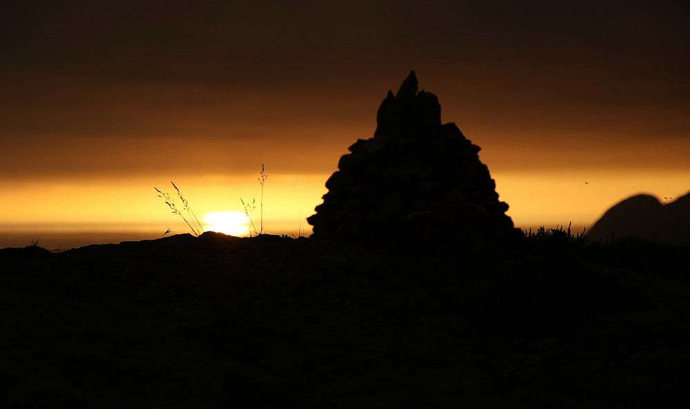 Solnedgang.