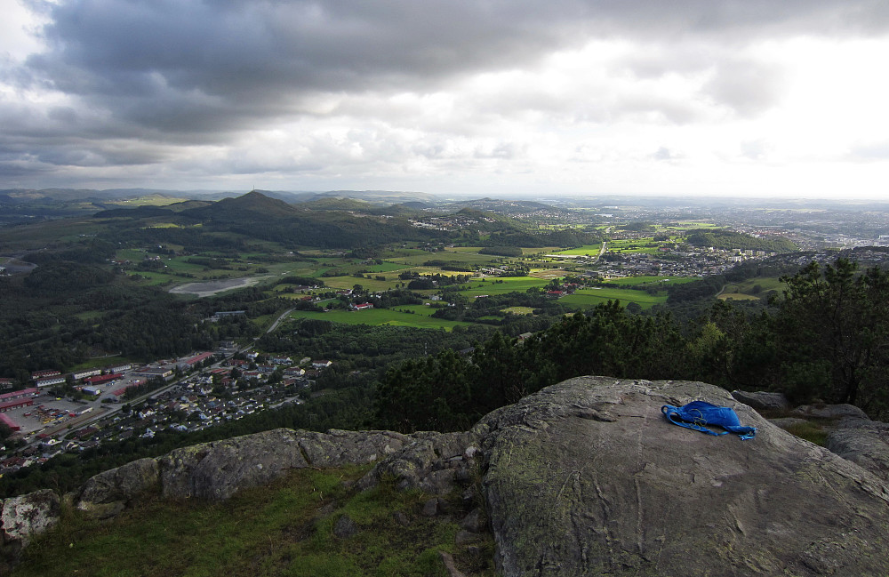Utsikt frå Vassfjellet.
