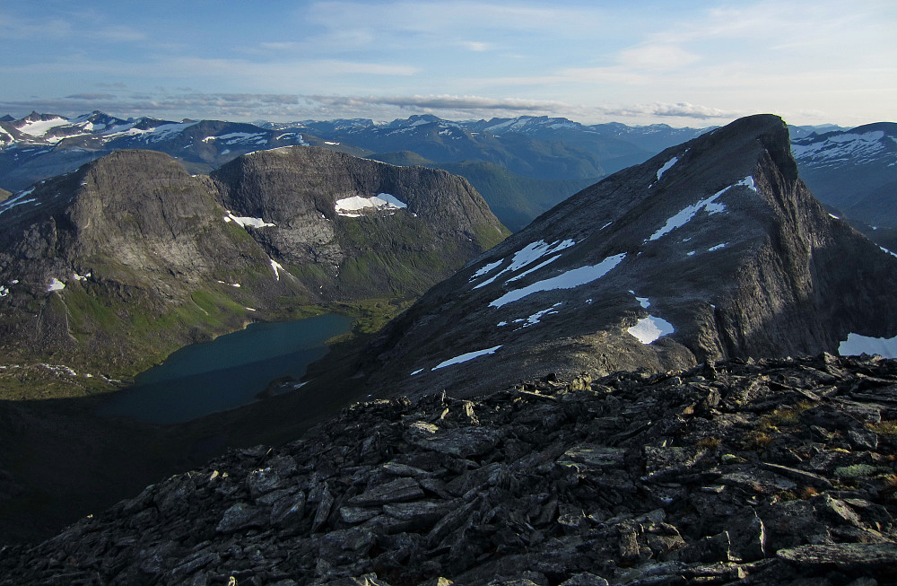 Brekkehornet sett frå Grønfonnfjellet.