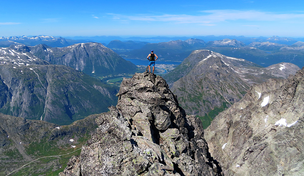 Mot Åndalsnes.