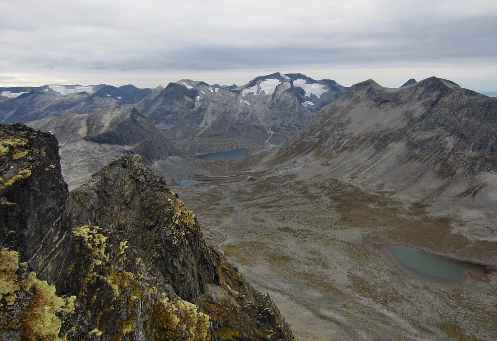 Utsikt nedover Alnesdalen.