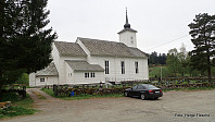 Start og parkering ved Gjerstad Kyrkje