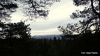 Litt bedre utsikt fra Eidsåsen over fjorden mot Ø ...