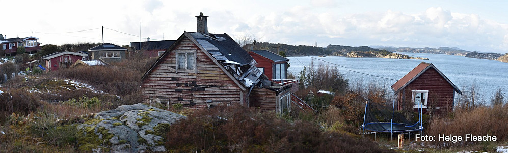 Noen velbrukte og noen velholdte hytter