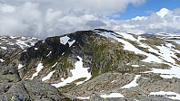 Bjørnaknausen sett fra Gråhorga.
