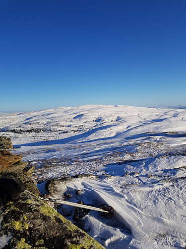 Rensfjellet sett fra Kråkfjellet