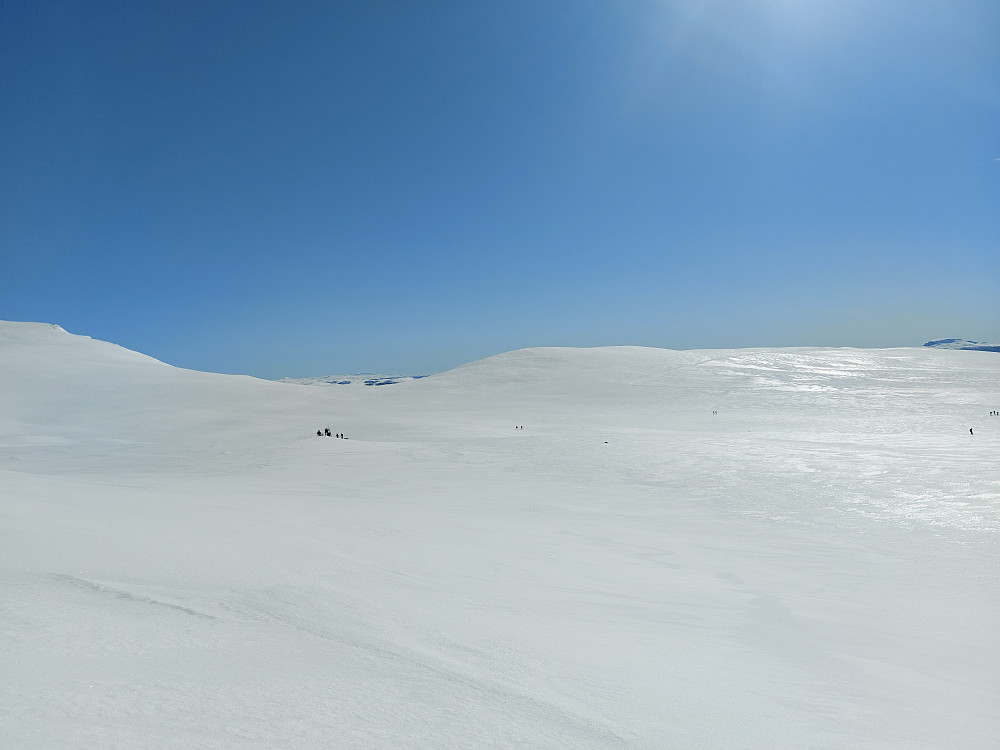 Mye folk i fjellet