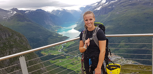 På toppen!